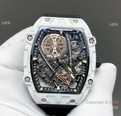 AAA Swiss Replica Richard Mille Thinnest RM 27-05 Flying Tourbillon Watch